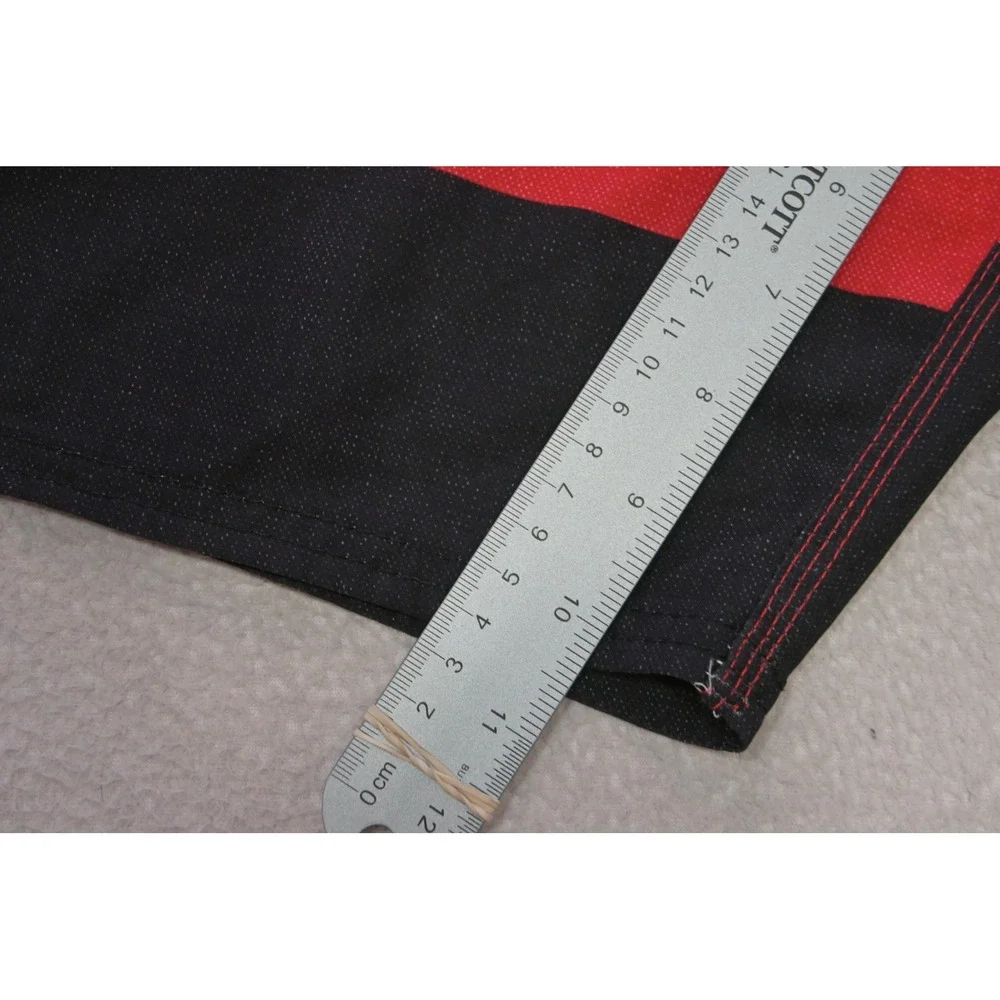 O'Neill Superfreak Board Shorts Men 40 Black Striped Stretch Surfing Excellent